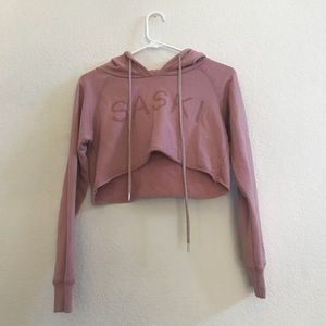 Saski Dusty Pink Hoodie